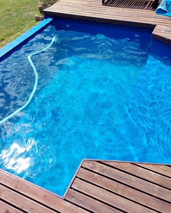A serviced pool in the Overberg